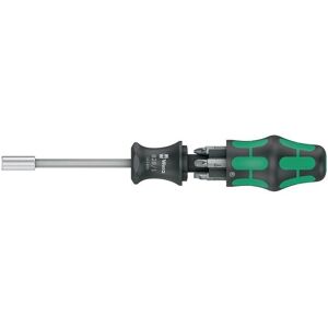 Wera 05051511001 manual screwdriver set - Ergonomic Kraftform handle with bit magazine Wera 05051511001 manual screwdriver set - Ergonomic Kraftform handle with bit magazine