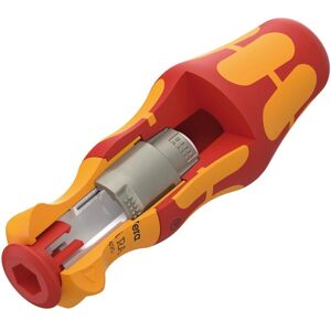 Wera 05057490001 Ergonomic VDE Ratchet Screwdriver - Electrical Work Tool Wera 05057490001 Ergonomic VDE Ratchet Screwdriver - Electrical Work Tool