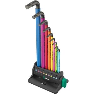 Wera Hex-Plus Multicolor Sæt - 9 stk Wera Hex-Plus Multicolor Sæt - 9 stk