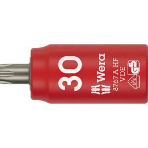 Wera 05005925001 Perno de destornillador - Aislamiento VDE, 1/4''-Mango, TX 30 Wera 05005925001 Perno de destornillador - Aislamiento VDE, 1/4''-Mango, TX 30