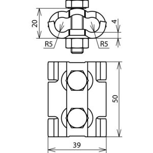 DEHN 305000 PV 4-10mm Montageset - Überspannungsschutz DEHN 305000 PV 4-10mm Montageset - Überspannungsschutz