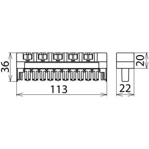 DEHN 907401 DRL 10 B 180 FSD Dispositivo de protección contra sobretensiones - Armario de distribución DEHN 907401 DRL 10 B 180 FSD Dispositivo de protección contra sobretensiones - Armario de distribución