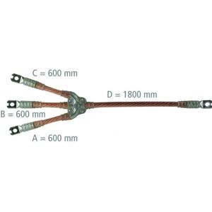 Dehn V8D4AQ2 Modèle - Câble de mise à la terre 3 pôles 120mm² - Publicité Dehn V8D4AQ2 Modèle - Câble de mise à la terre 3 pôles 120mm² - Publicité