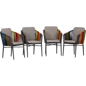 Acamp Manhattan Bunt Gartenstühle - Gartenmöbel Acamp Manhattan Bunt Gartenstühle - Gartenmöbel