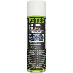 Petec Multi Ubs Wachs Transparent - Unterbodenschutz Spray - 500ml Petec Multi Ubs Wachs Transparent - Unterbodenschutz Spray - 500ml