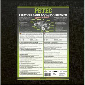 Petec Panneau Isolant Acoustique - 87610 - Noir - Publicité Petec Panneau Isolant Acoustique - 87610 - Noir - Publicité