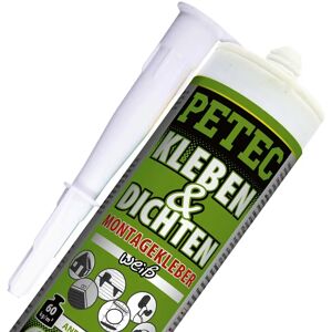 Petec Universal Weiß Montagekleber - Baukleber Petec Universal Weiß Montagekleber - Baukleber