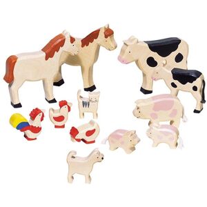 Goki Wooden Farm Animals Goki Wooden Farm Animals