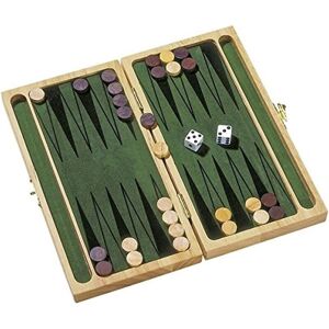 Goki HS056 Wooden Board Game - Strategy & Backgammon - 6+ Goki HS056 Wooden Board Game - Strategy & Backgammon - 6+