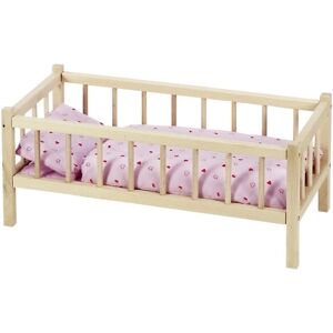 Goki RA107 Dollhouse Bed - Dollhouse Accessory Goki RA107 Dollhouse Bed - Dollhouse Accessory