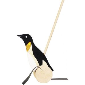 Goki WP005 Push & Pull Toy - Penguin Wooden Push Along Goki WP005 Push & Pull Toy - Penguin Wooden Push Along