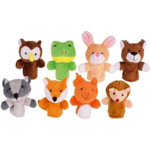 Goki 50962 Vingerpoppen - Bosdieren - Verhalen Vertellend Speelgoed Goki 50962 Vingerpoppen - Bosdieren - Verhalen Vertellend Speelgoed