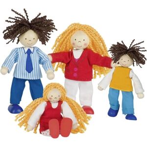 Goki Beige Doll Family - Wooden, Movable, Fits All Goki Beige Doll Family - Wooden, Movable, Fits All