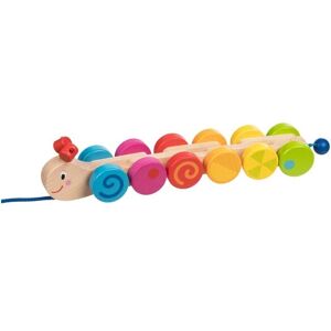 Goki 54899 Giocattolo in legno colorato da trainare e spingere - 12M+ Goki 54899 Giocattolo in legno colorato da trainare e spingere - 12M+