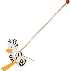 Goki 54959 Zebra Duck Wooden Push & Pull Toy Goki 54959 Zebra Duck Wooden Push & Pull Toy