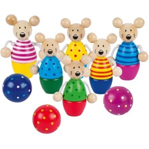 Goki Speedy - Jeu de quilles en bois pour enfants - 18.5 x 14.1 x 5.4 cm - Publicité Goki Speedy - Jeu de quilles en bois pour enfants - 18.5 x 14.1 x 5.4 cm - Publicité