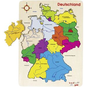 Goki Deutschland II Puzzle 16 Teile - Bildung Goki Deutschland II Puzzle 16 Teile - Bildung
