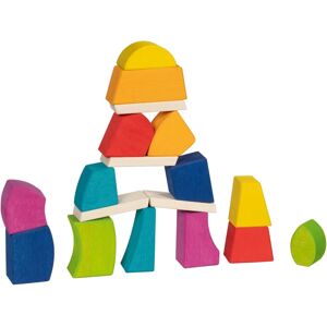 Goki Evolution: CREO BUILDING BLOCKS - Natural Wood, 18 pcs, 7.8x3x1cm, Ages 2+ Goki Evolution: CREO BUILDING BLOCKS - Natural Wood, 18 pcs, 7.8x3x1cm, Ages 2+