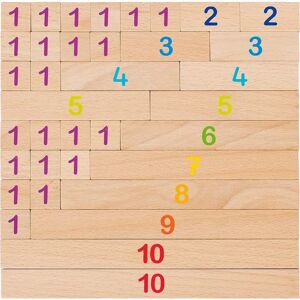 Goki Calculating Sticks - Beech Wood Educational Tool Goki Calculating Sticks - Beech Wood Educational Tool