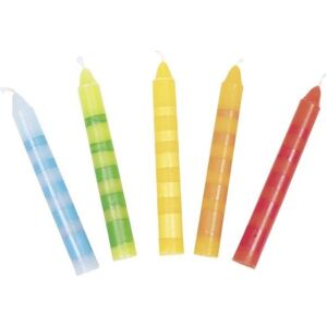 Goki 60719 Cake Candle - Multicolor - 5 pcs Goki 60719 Cake Candle - Multicolor - 5 pcs