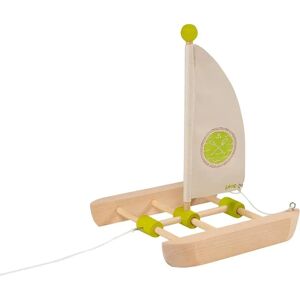 GOKI Katamaran Holz & Stoff Baukasten - 5+ GOKI Katamaran Holz & Stoff Baukasten - 5+