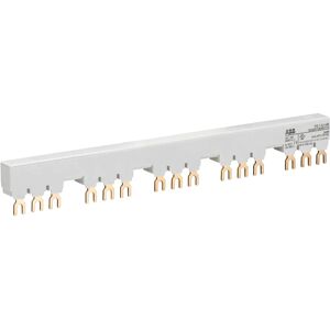ABB 1SAM201906R1115 Trefaset samleskinne - 10 mm², 65A, Grå ABB 1SAM201906R1115 Trefaset samleskinne - 10 mm², 65A, Grå