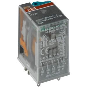 ABB CR-M024DC4 Elektrisk Relæ - 24V, 4SPDT, DIN Montering ABB CR-M024DC4 Elektrisk Relæ - 24V, 4SPDT, DIN Montering