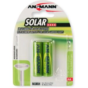 Pile rechargeable NiMH AA Ansmann 5035513 - Pack de 2 - Publicité Pile rechargeable NiMH AA Ansmann 5035513 - Pack de 2 - Publicité