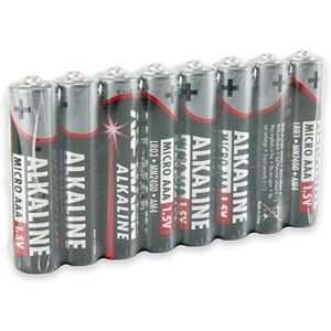 Ansmann 5015360 huishoudbatterij - AAA alkaline - 8 stuks Ansmann 5015360 huishoudbatterij - AAA alkaline - 8 stuks
