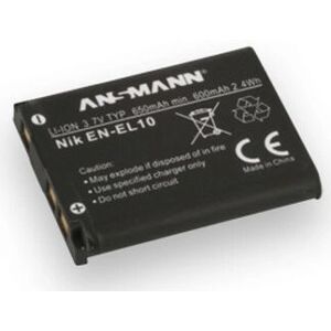 Batería de cámara Nikon EN-EL10 de litio-ión - 650 mAh Batería de cámara Nikon EN-EL10 de litio-ión - 650 mAh