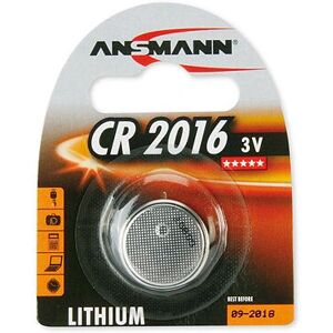 Pile bouton CR2016 d'Ansmann - Haute performance, 3V - Publicité Pile bouton CR2016 d'Ansmann - Haute performance, 3V - Publicité