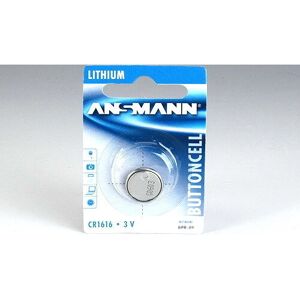 Pile au lithium Ansmann CR 1616 - 3V Pile bouton - Publicité Pile au lithium Ansmann CR 1616 - 3V Pile bouton - Publicité
