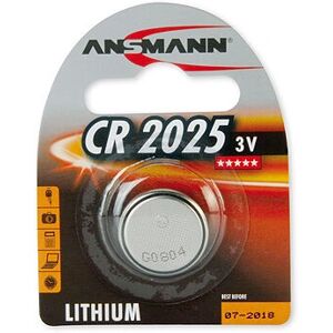 Pile au lithium CR2025 Ansmann - Type de pile : CR2025 - 3V - Publicité Pile au lithium CR2025 Ansmann - Type de pile : CR2025 - 3V - Publicité