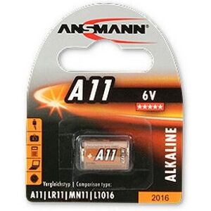Ansmann A11 Engångsbatteri - 6V Alkaline Ansmann A11 Engångsbatteri - 6V Alkaline