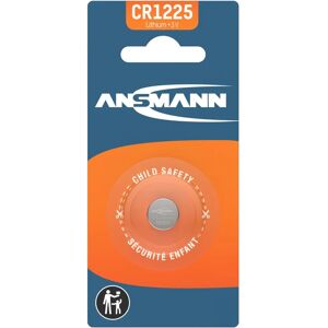 Ansmann CR1225 Lithiumbatterij - 50mAh, 3V - Horloge, Camera, Autosleutel Ansmann CR1225 Lithiumbatterij - 50mAh, 3V - Horloge, Camera, Autosleutel