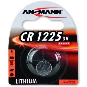 Lithiumová baterie Ansmann CR1225 - 50mAh, 3V - Hodinky, Kamera, Auto klíč Lithiumová baterie Ansmann CR1225 - 50mAh, 3V - Hodinky, Kamera, Auto klíč