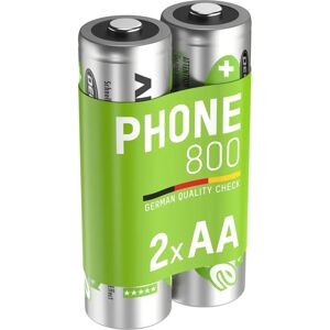 Baterías recargables AA Ansmann MaxE - 800mAh - Teléfono DECT Baterías recargables AA Ansmann MaxE - 800mAh - Teléfono DECT
