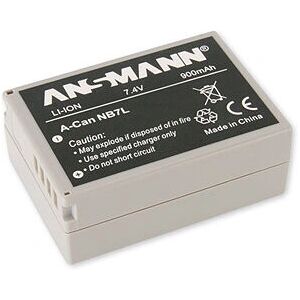 Ansmann NB-7L Kamera-Akku - Li-Ion 900mAh, weiß Ansmann NB-7L Kamera-Akku - Li-Ion 900mAh, weiß