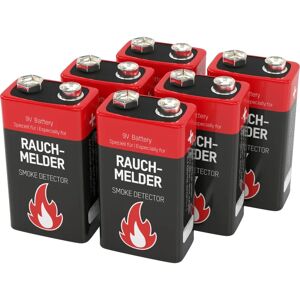 Ansmann 6LR61 Alkaline Battery for Smoke Detectors - Reliable 9V Power Ansmann 6LR61 Alkaline Battery for Smoke Detectors - Reliable 9V Power