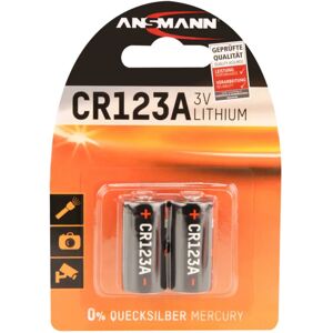 Ansmann CR17335 Lithium Camera Batterij - 1375mAh - 3V - 2 stuks Ansmann CR17335 Lithium Camera Batterij - 1375mAh - 3V - 2 stuks