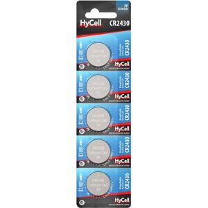 Bateria de botão HyCell CR2430 - 275mAh, 3V, 24,5mm Bateria de botão HyCell CR2430 - 275mAh, 3V, 24,5mm