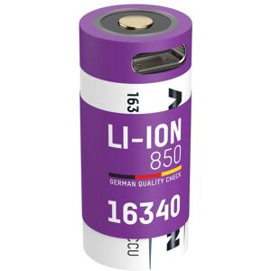 Ansmann Modelo 16340 Batería Recargable de Iones de Litio Ansmann Modelo 16340 Batería Recargable de Iones de Litio