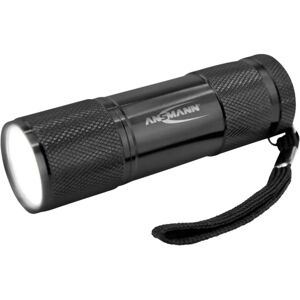 Lampe de poche noire Ansmann Action COB LED - Torche - Publicité Lampe de poche noire Ansmann Action COB LED - Torche - Publicité
