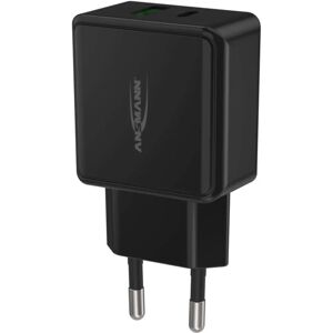 Ansmann HC218PD USB-Ladegerät - Schnelles Laden, 2 USB, Schwarz Ansmann HC218PD USB-Ladegerät - Schnelles Laden, 2 USB, Schwarz