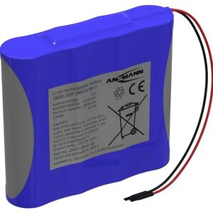 Ansmann 18650 Lithium Battery Pack - Battery Type 18650 - 7.2V 6700mAh Ansmann 18650 Lithium Battery Pack - Battery Type 18650 - 7.2V 6700mAh