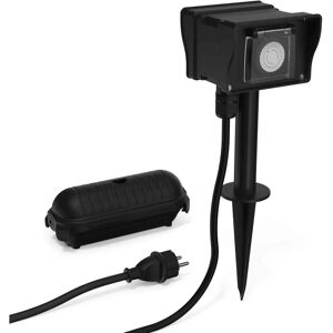 Ansmann 1260-0012 Buiten Timer met 2 Stopcontacten - Timer Ansmann 1260-0012 Buiten Timer met 2 Stopcontacten - Timer