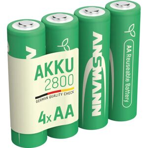 ANSMANN 4x 2650mAh NiMH AA Akku - Hochkapazität Wiederaufladbar ANSMANN 4x 2650mAh NiMH AA Akku - Hochkapazität Wiederaufladbar