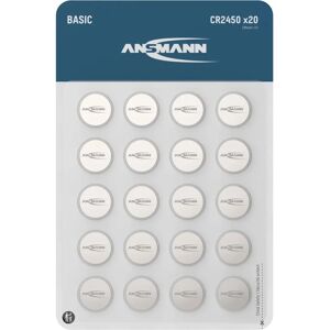 Ansmann CR2450 Lithium Knopfzelle - 600mAh - Temperaturbeständig Ansmann CR2450 Lithium Knopfzelle - 600mAh - Temperaturbeständig