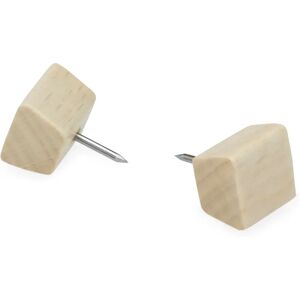 Kaiserkraft Wooden Push Pins - 25 pcs Light Brown Kaiserkraft Wooden Push Pins - 25 pcs Light Brown