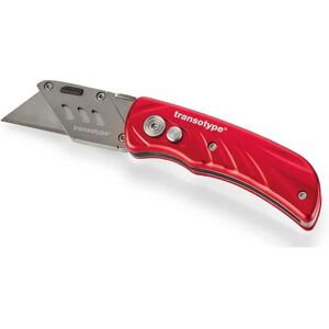 Transotype Cutter PRO - Precisie snijtool, rood aluminium Transotype Cutter PRO - Precisie snijtool, rood aluminium